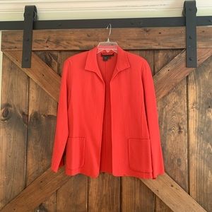 Nina McLemore light weight wool jacket/cardigan